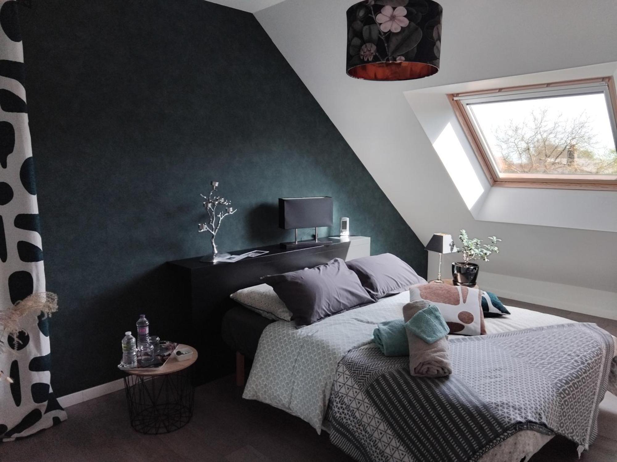 Chambre Dans Un Ecrin De Verdure Angrie Екстериор снимка